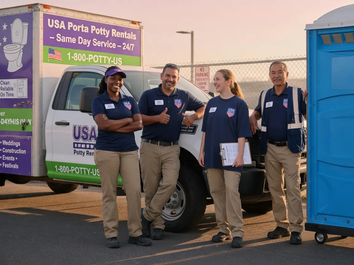 Porta Potty Rental company in Portage, WI
