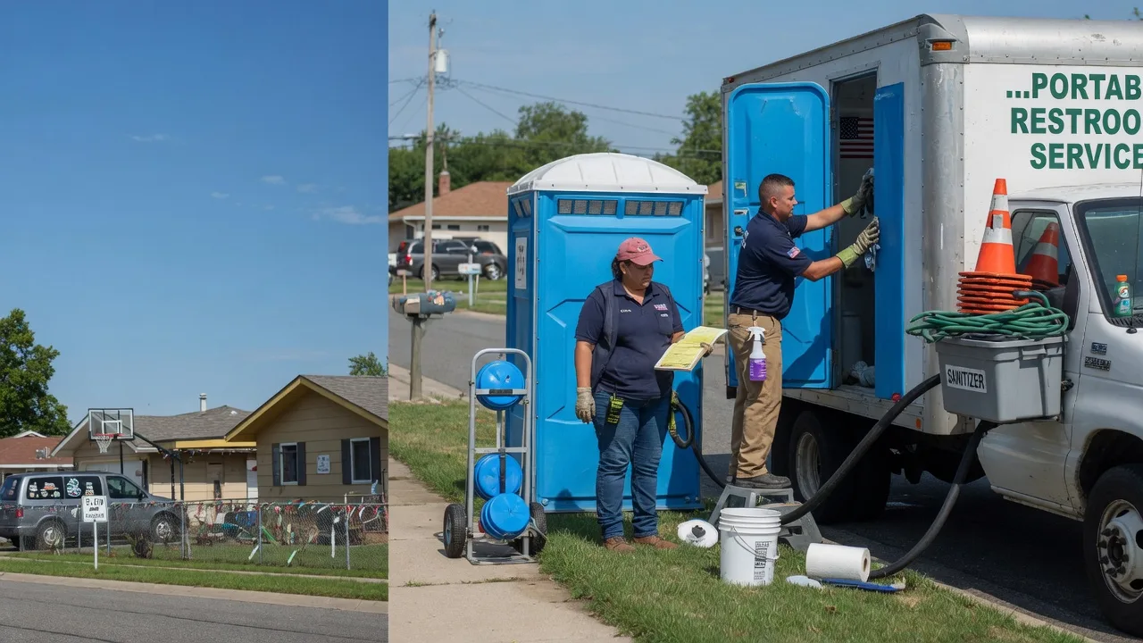 Portable Toilet Rental in Portage, WI near me